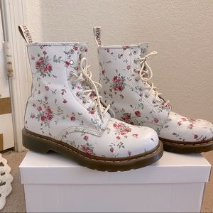 Doc Martin Floral Boots